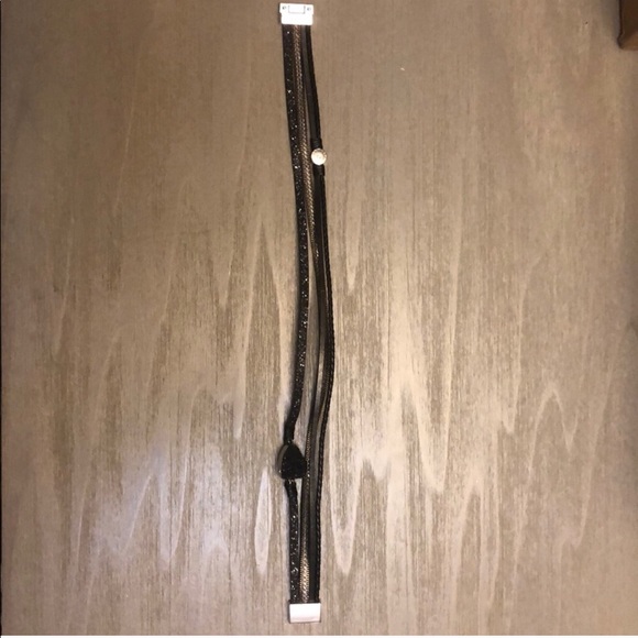 Black Druzy Layered Bracelet - Picture 3 of 3